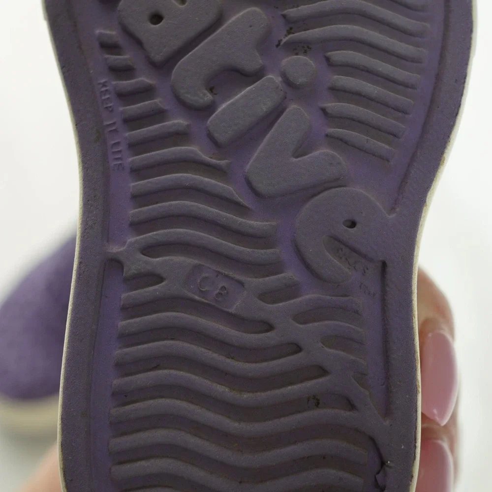 Kids Native Shoes Jefferson Purple Slip-On Sneakers‎ Size C6